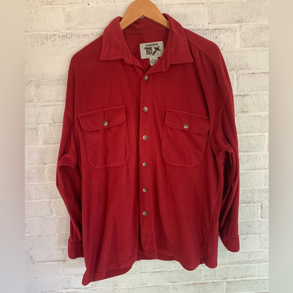 Galyan’s Guide Tested Men’s XL Long Sleeve Fleece Shirt Jacket